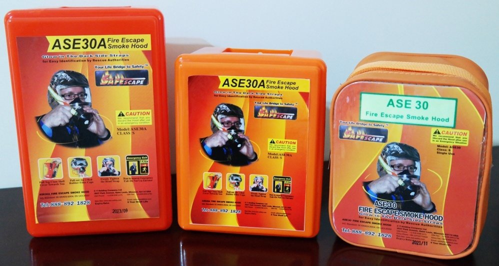 Mặt nạ thoát hiểm khẩn cấp 30 phút ASE30A