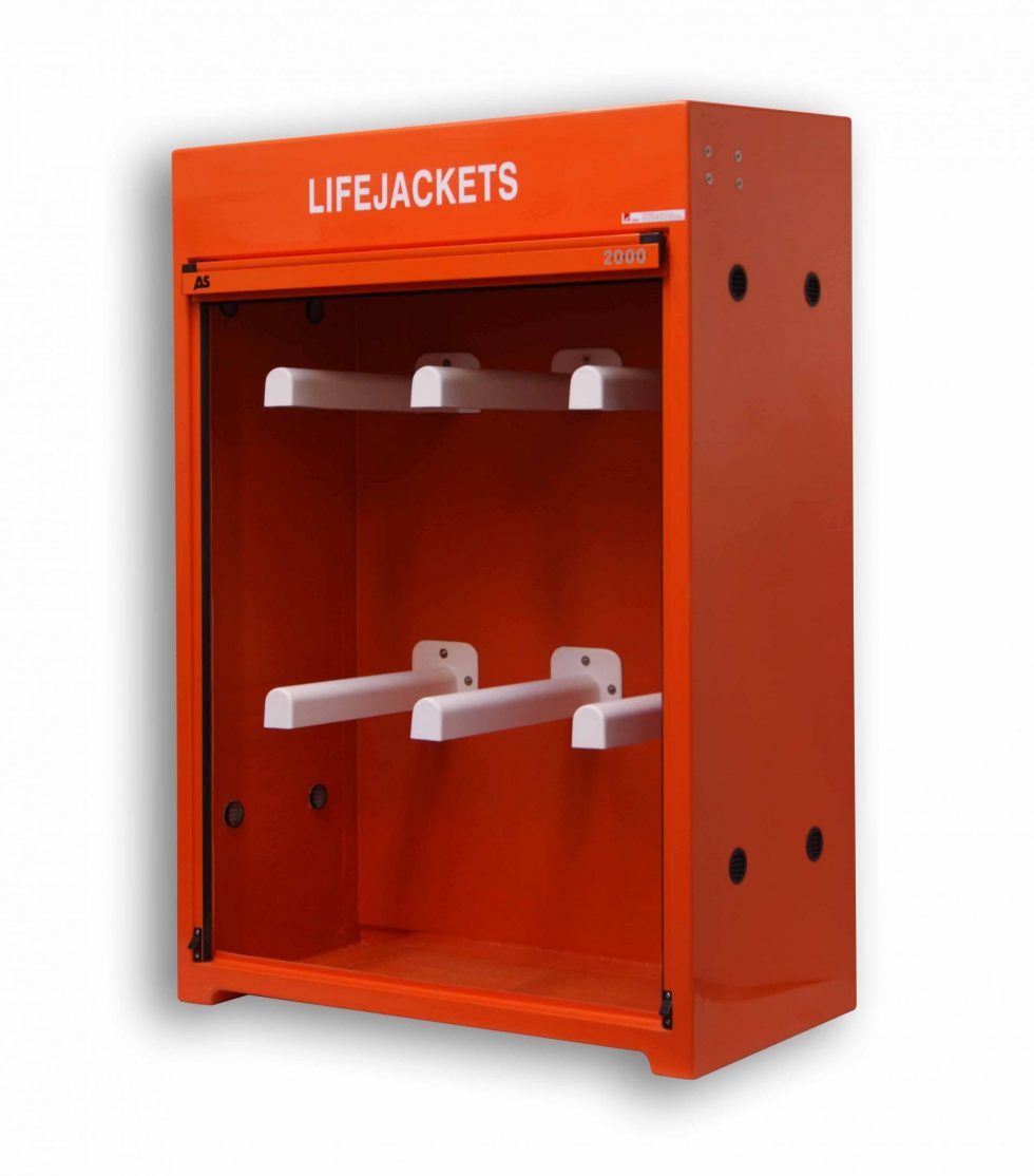 48 x Automatic life jacket cabinet Jo Bird RS300.750LJ