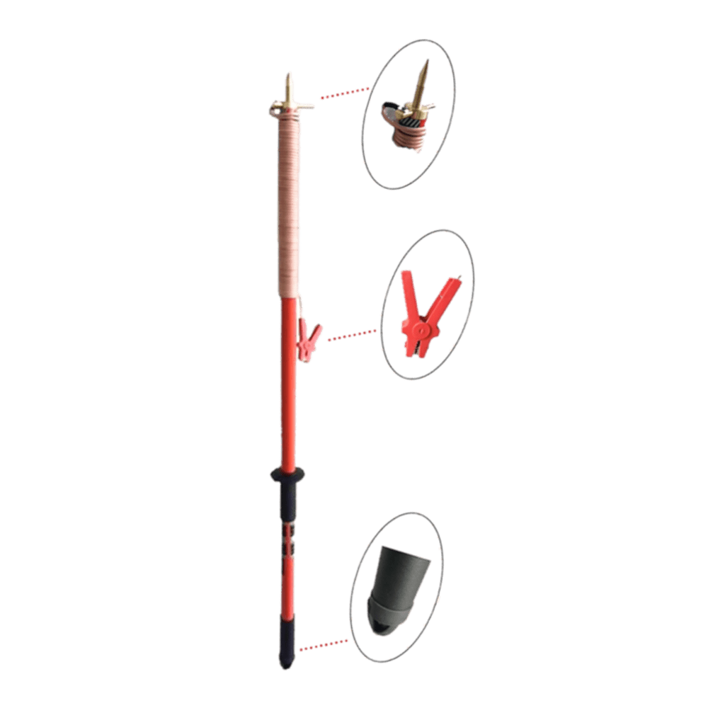CATU Equipotentiality and discharge stick