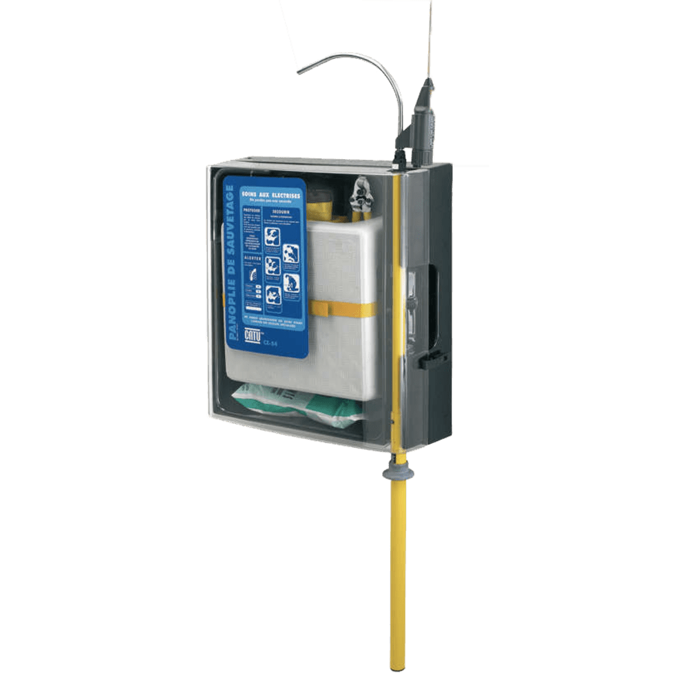 CATU Life saving kit for substation - electrical shock CZ-54