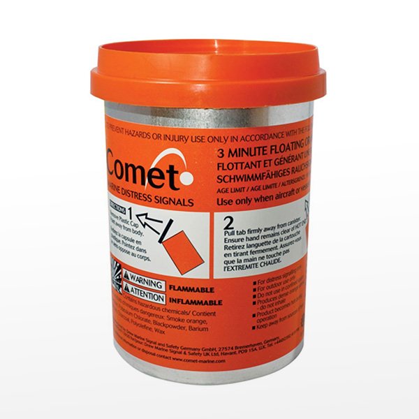 Comet Marine Smoke Signal Orange 3 min