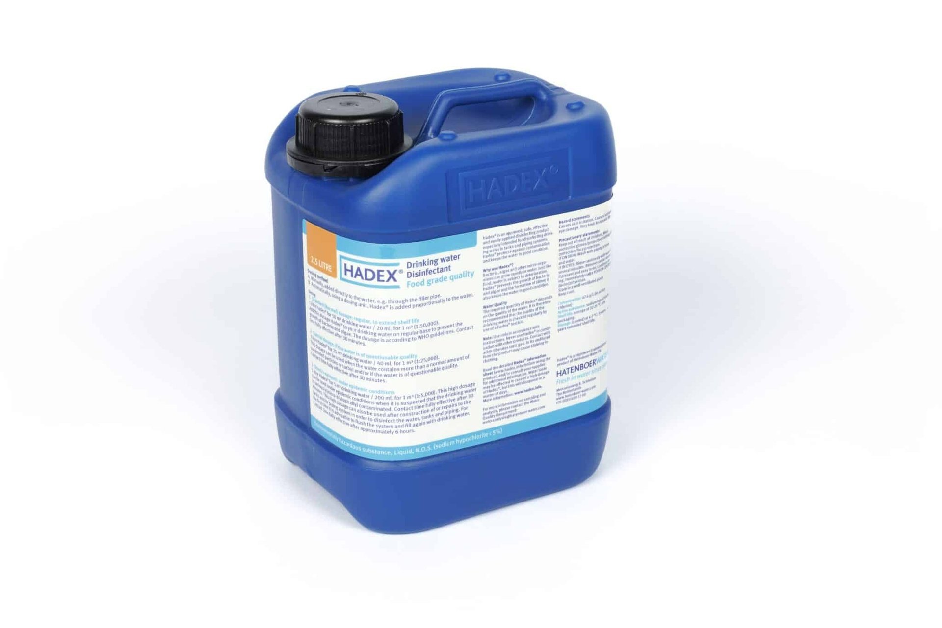 Hadex waterdesinfectant  25ltr