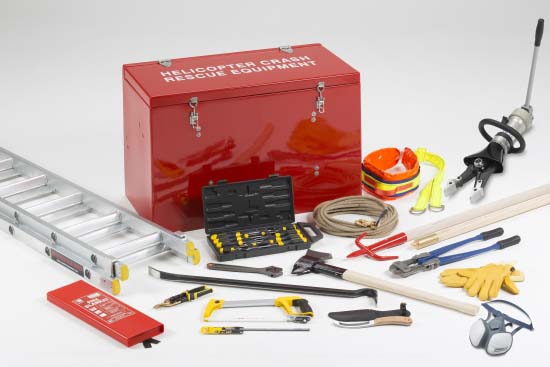 Helicopter Crash Rescue Locker H3 Package
