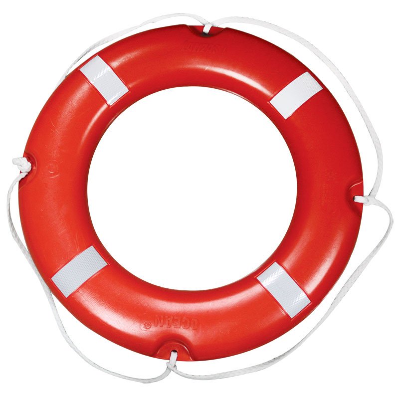 LALIZAS Lifebuoy 2.5kg Ring SOLAS, with Reflective Tape