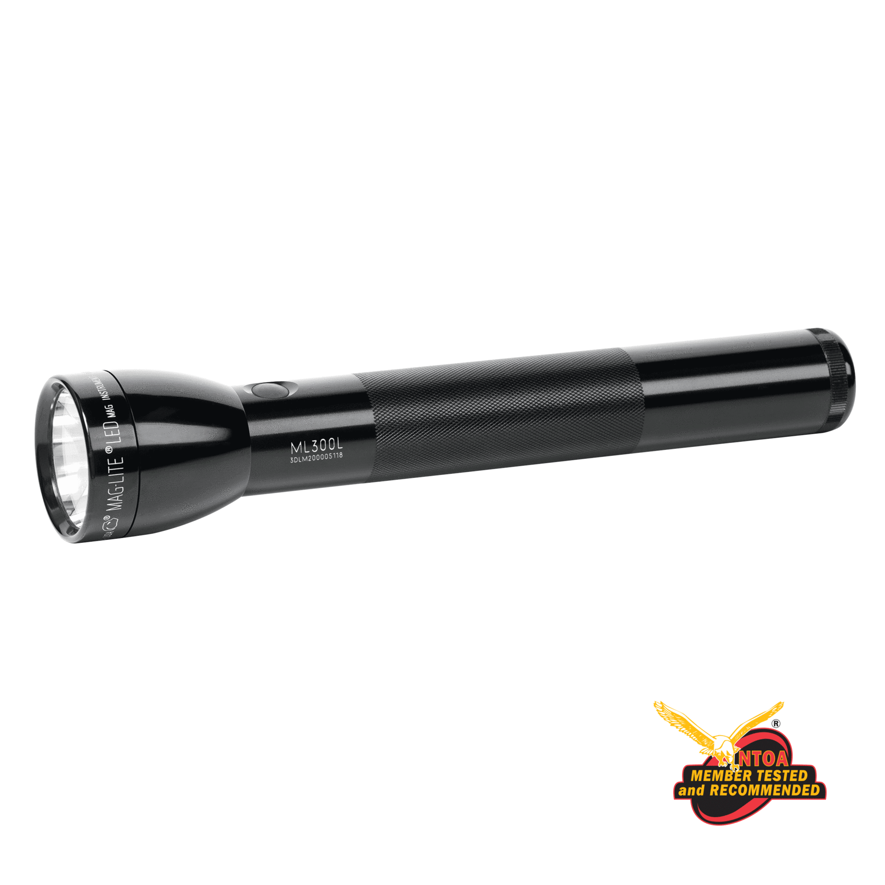 Maglite ML300L LED 3-Cell D Flashlight, Black