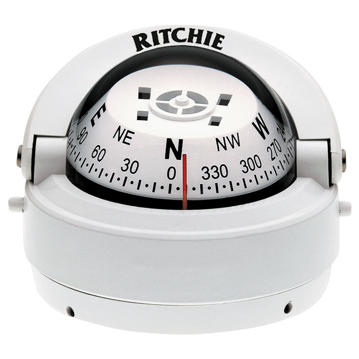 Ritchie Compass Explorer S-53W (White / Surface Mount)