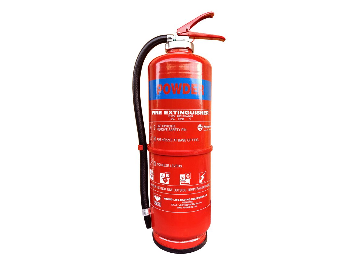 SRI Fire Extinguisher, 6kg, ABC Powder, Cartridge Operated