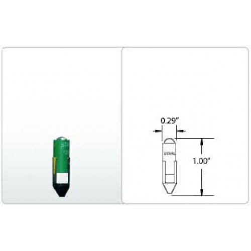 STARLED Telephone Slide Base Low Dome 5TSBLD