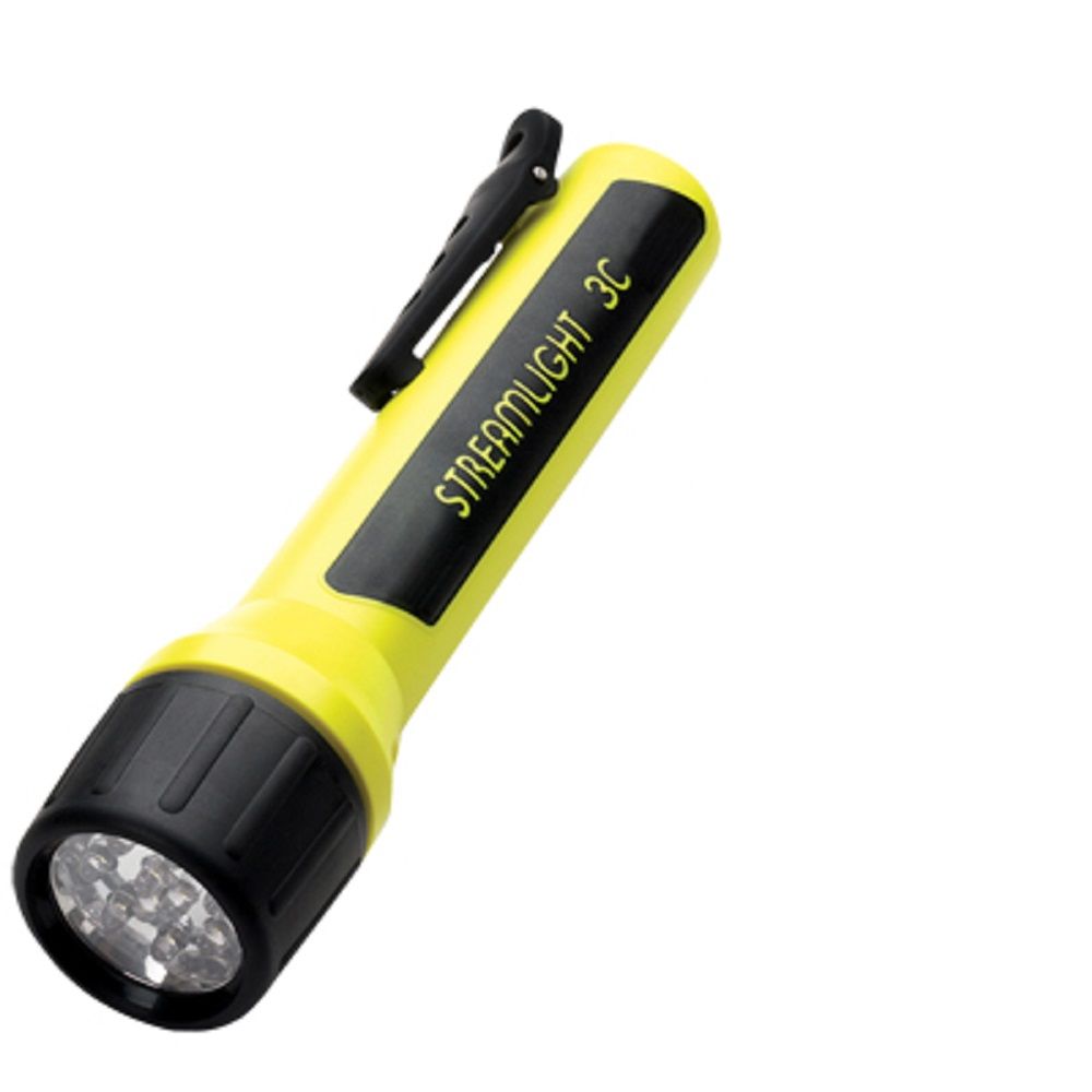Streamlight 3C LED 33202 ProPolymer Flashlight, Yellow