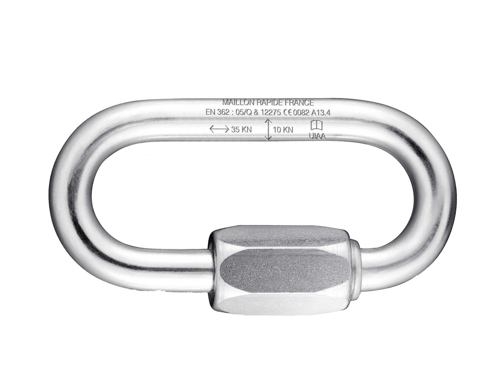 Symmetric Maillon with Permanent Screw Lock