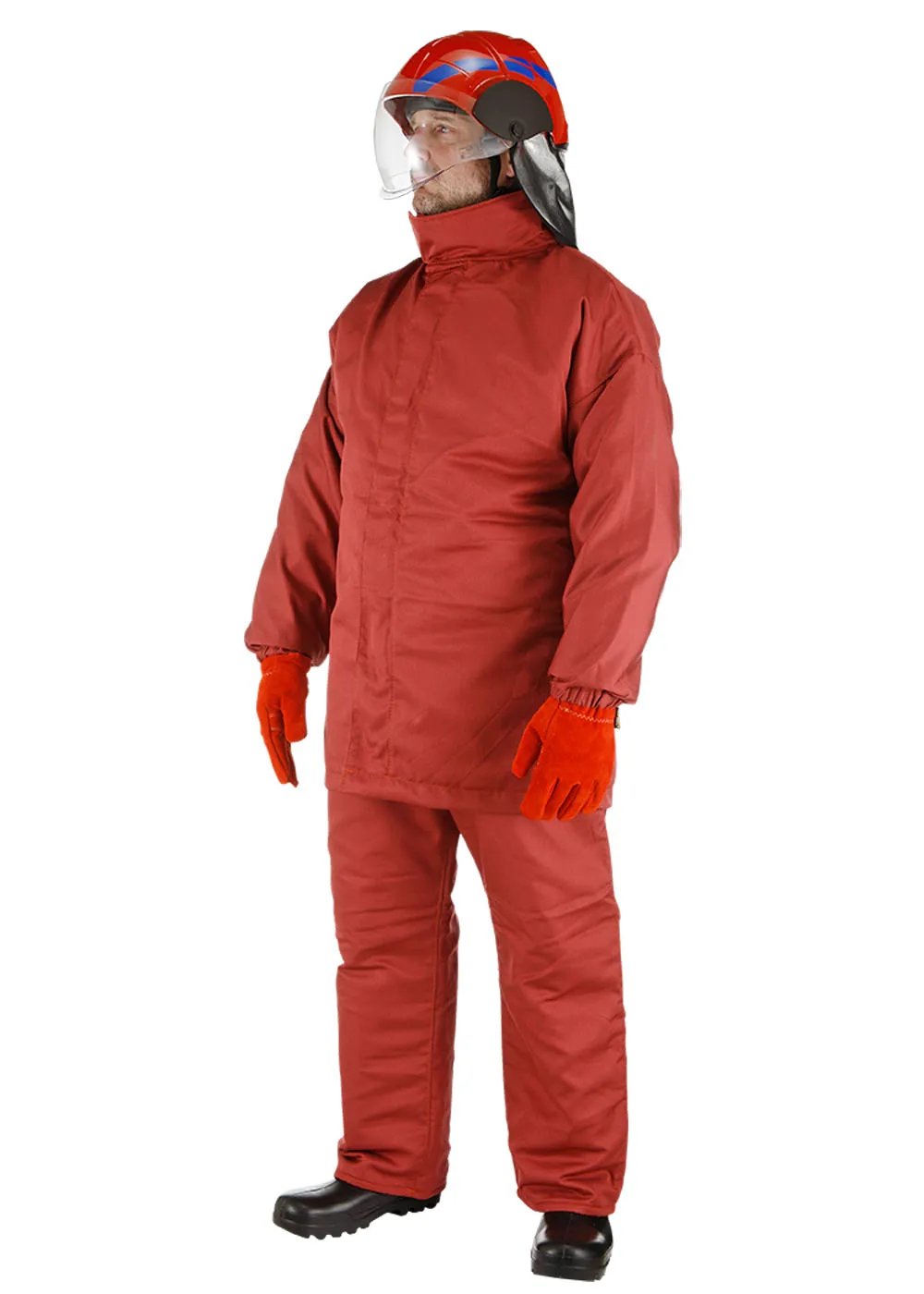 P G Product FireBuddy Plus 2020 Jkt MED Large Red Plain