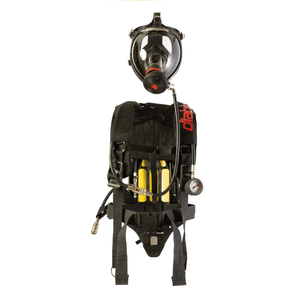Thiết bị trợ thở khẩn cấp SCBA - Bình Composite 6,8L 300bar - Diablo Industrial