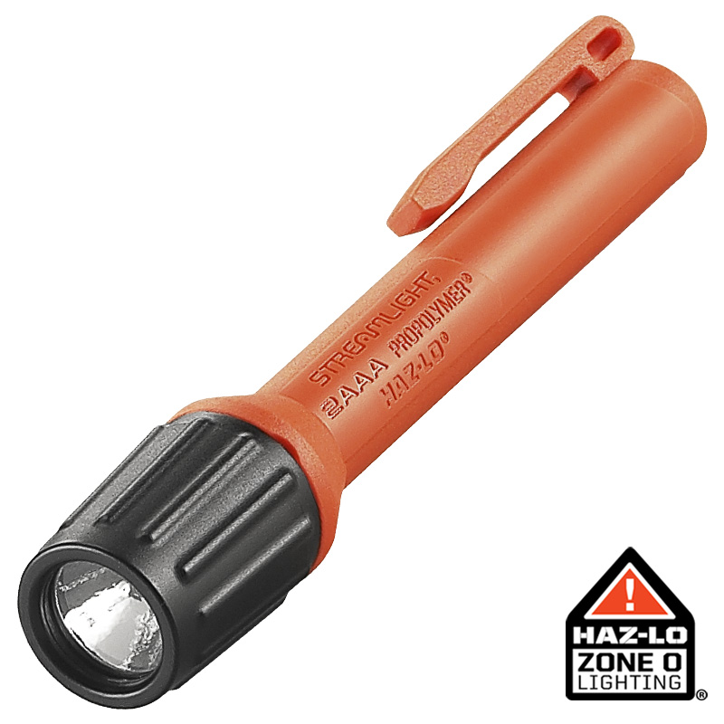 Streamlight 2AAA ProPolymer HAZ-LO (InMetro) - Alkaline batteries - Box - Orange