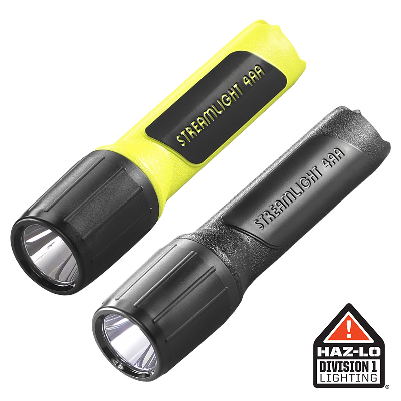 Streamlight 4AA Lux Div 1 - Alkaline batteries - Clam - Black