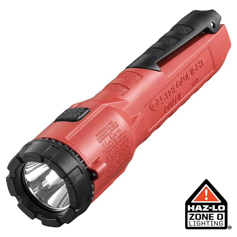 Streamlight Dualie 3AA (ATEX/IECEx) with (3) "AA" Alkaline batteries - Box - Orange