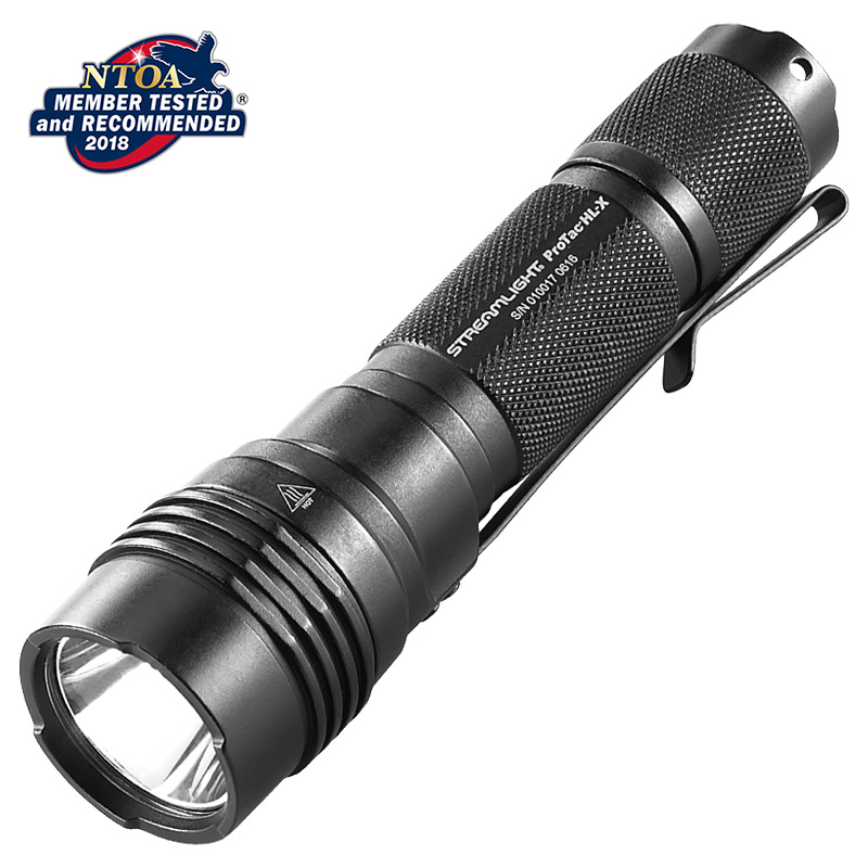 Streamlight ProTac HL-X - Includes (2) CR123A lithium batteries - Box - Black (TAA)
