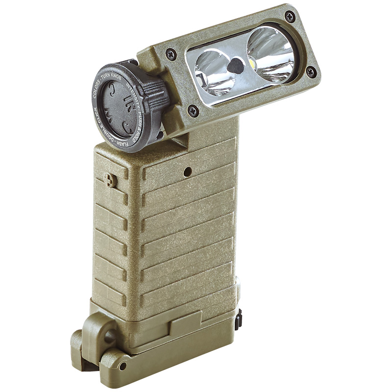 Streamlight Sidewinder X Military Model - White, Red, Blue, IR LEDs - Includes (2) “AA” alkaline batteries - Coyote
