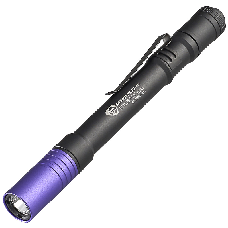 Streamlight Stylus Pro USB UV - Includes nylon holster