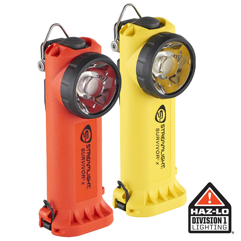 Streamlight Survivor X - Alkaline Model - Includes battery carrier - Yellow