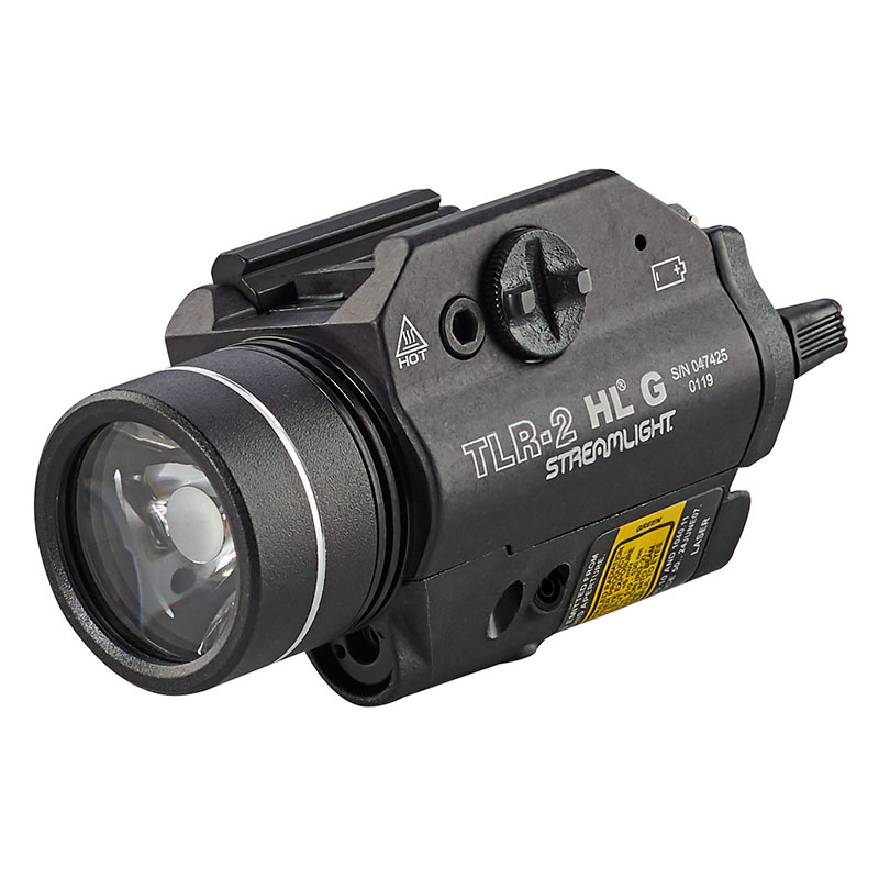 Streamlight TLR-2 HL G EXT - Includes Rail Locating Keys and lithium batteries - Box