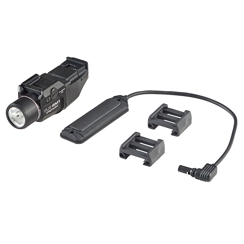 Streamlight TLR RM 1 - Light only - Includes M-LOK Mount, key kit and (1) CR123A lithium battery - Box - Black