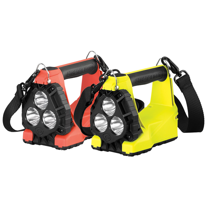 Streamlight Vulcan 180 Standard System (Div 2) - 240V (UK) AC/12V DC - Includes heavy duty shoulder strap - Yellow