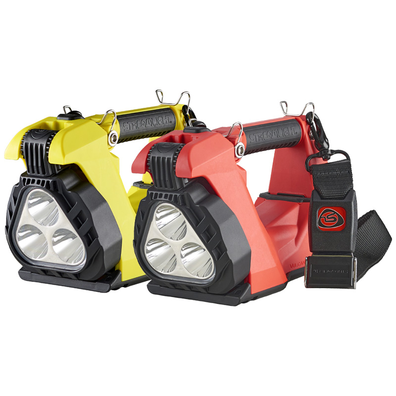 Streamlight Vulcan Clutch - 240V (UK) AC/12V DC - Includes heavy duty shoulder strap - Yellow